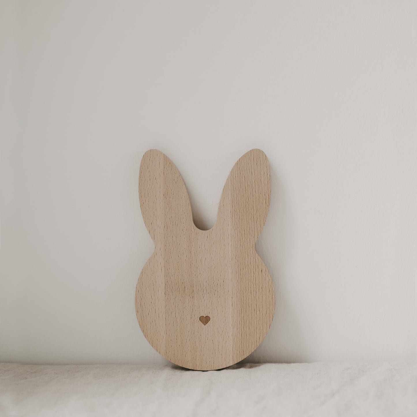 Brettchen / Frühstücksbrett Hase - Eulenschnitt